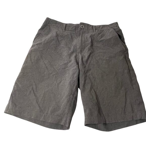 Volcom Stone Men's‎ Size 30 Bermuda Grey Flat Front Shorts - Picture 2 of 10
